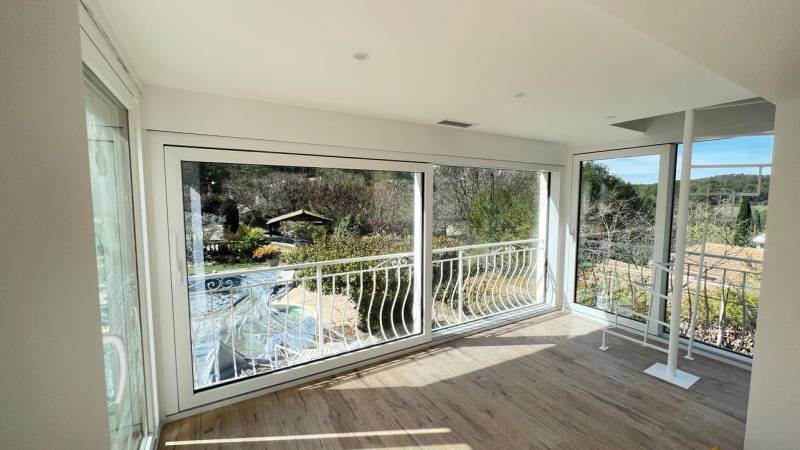 Baie vitrée coulissante Casa Menuiserie