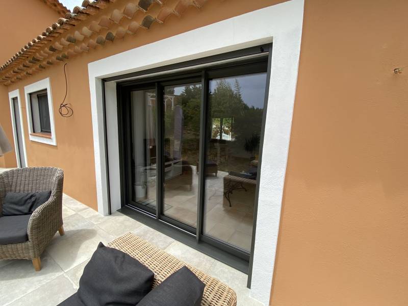 Casa Menuiserie baie vitrée alu