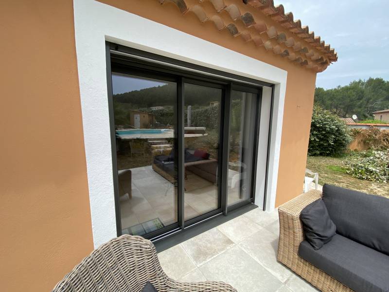 Casa Menuiserie baie vitrée alu