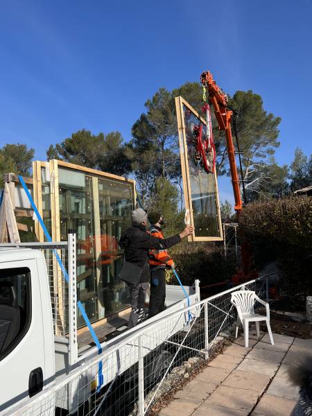 Casa Menuiserie Baie vitrée Internorm