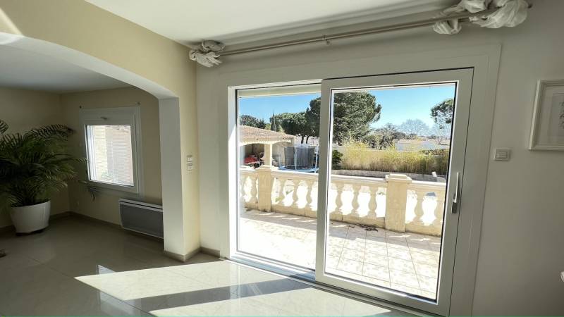 Casa Menuiserie baie vitrée coulissante