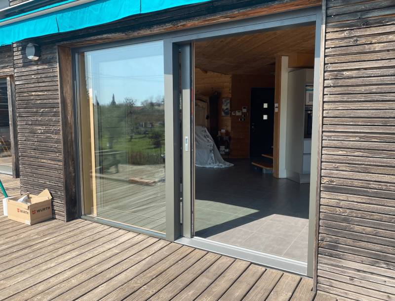 Casa Menuiserie Baie vitrée internorm