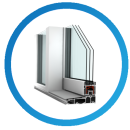 Baie coulissante PVC